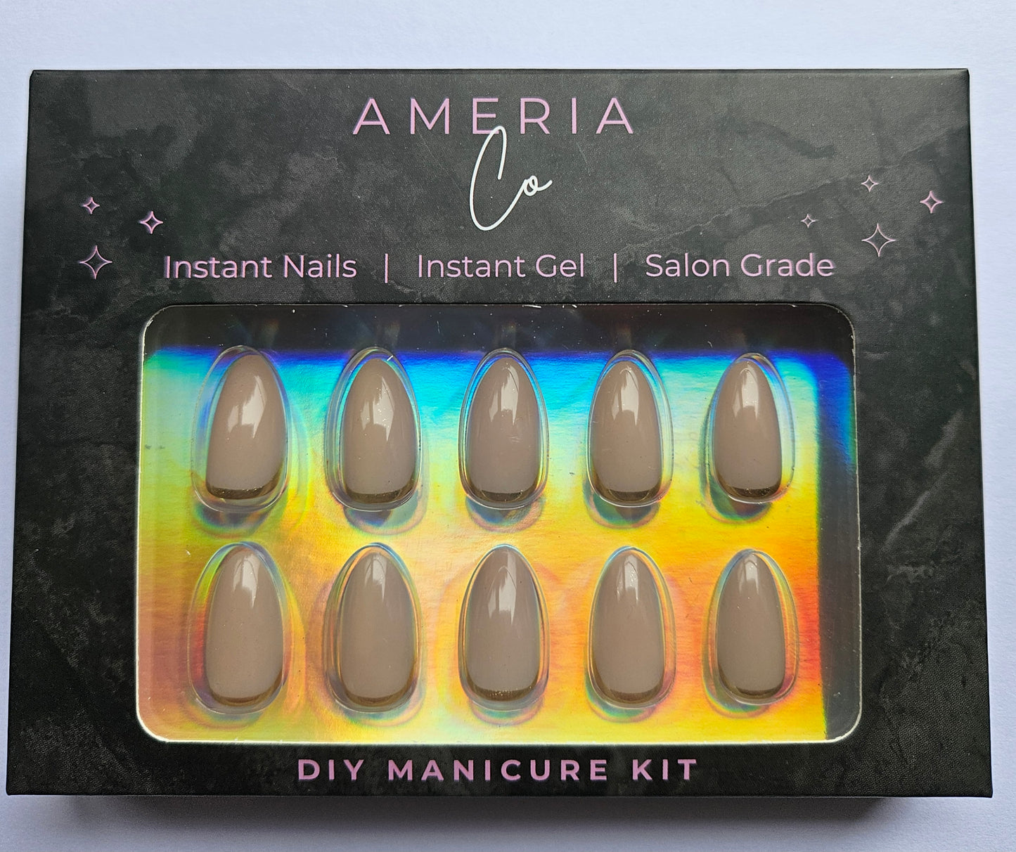 Classic Gold Crescent DIY Manicure Kit