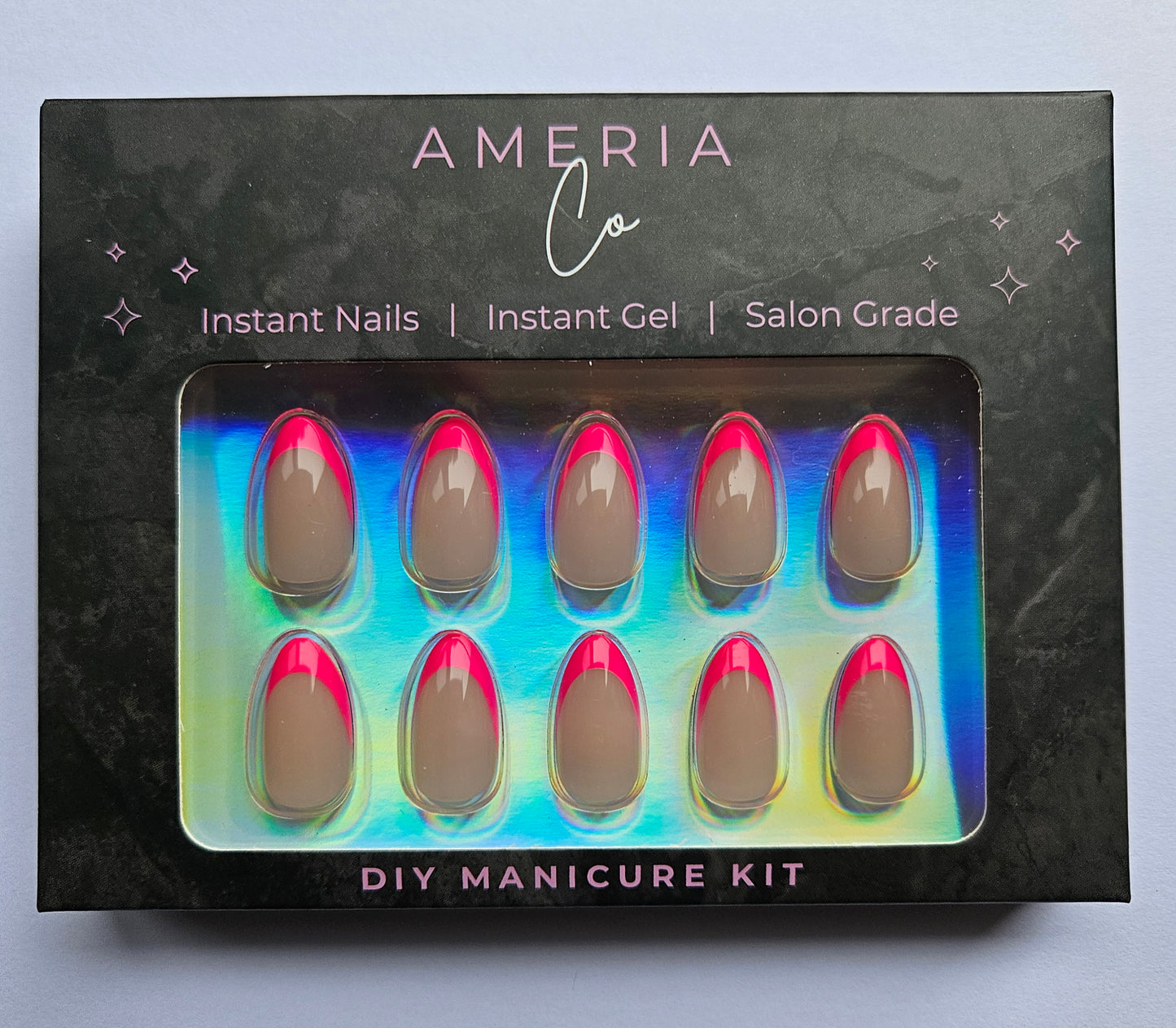 Pink French DIY Manicure Kit