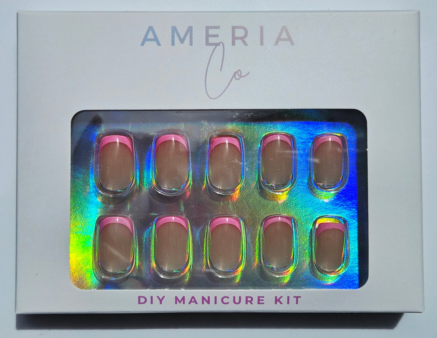 Soft Pink French DIY Manicure Kit