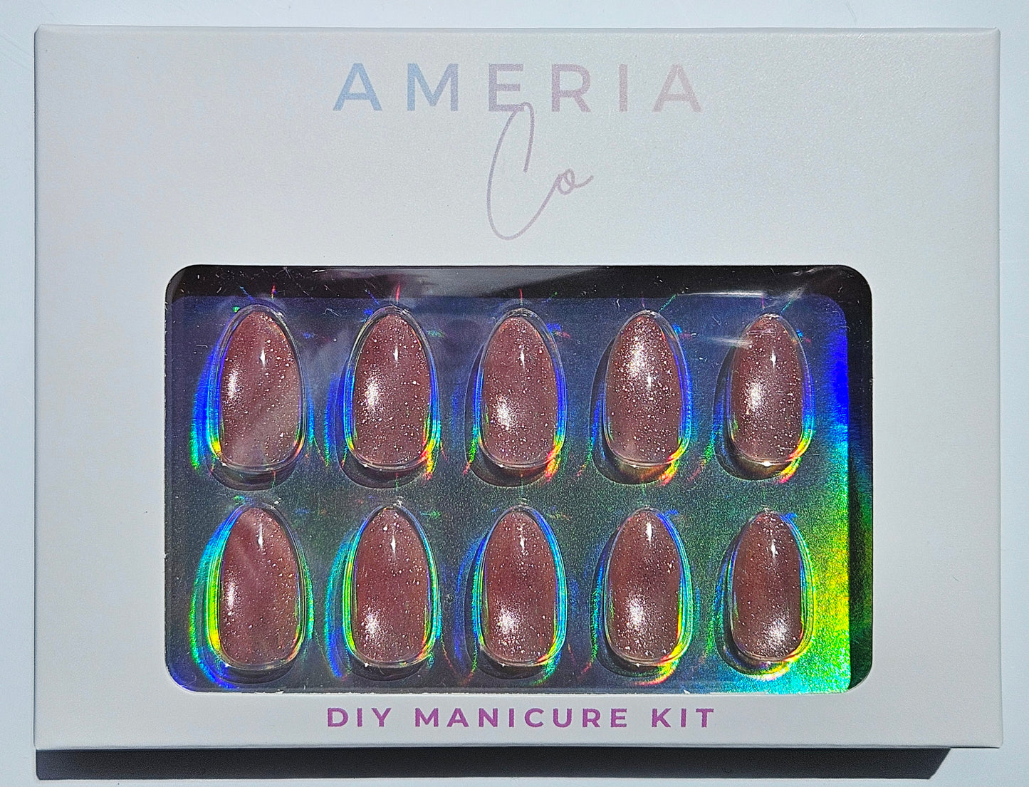 Pink Cat Eye DIY Manicure Kit