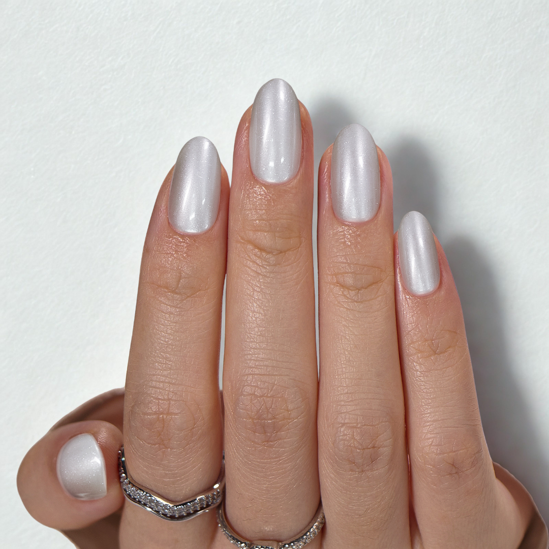 MANI OF THE MONTH Silver Frost DIY Manicure Kit