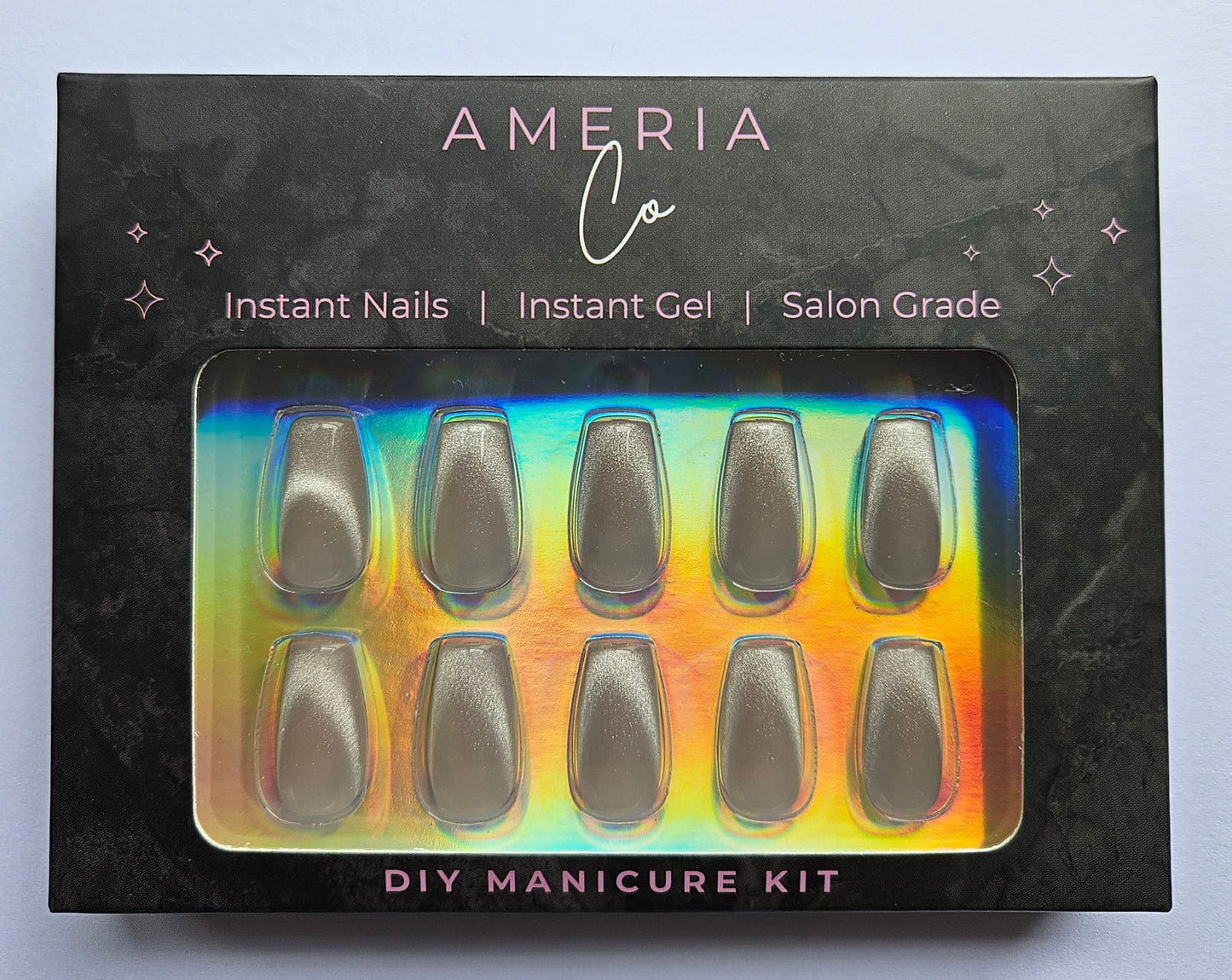 Silk French Cat Eye DIY Manicure Kit