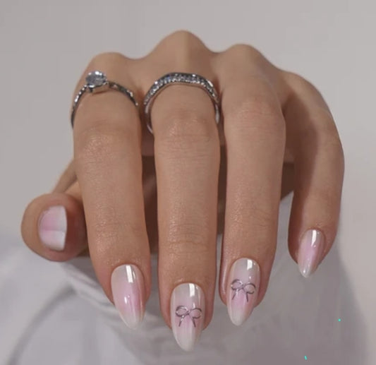 Glazed Bow DIY Manicure Kit