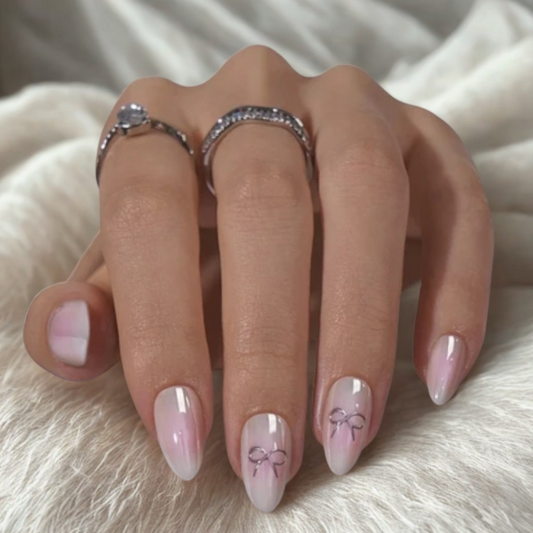 Glazed Bow DIY Manicure Kit