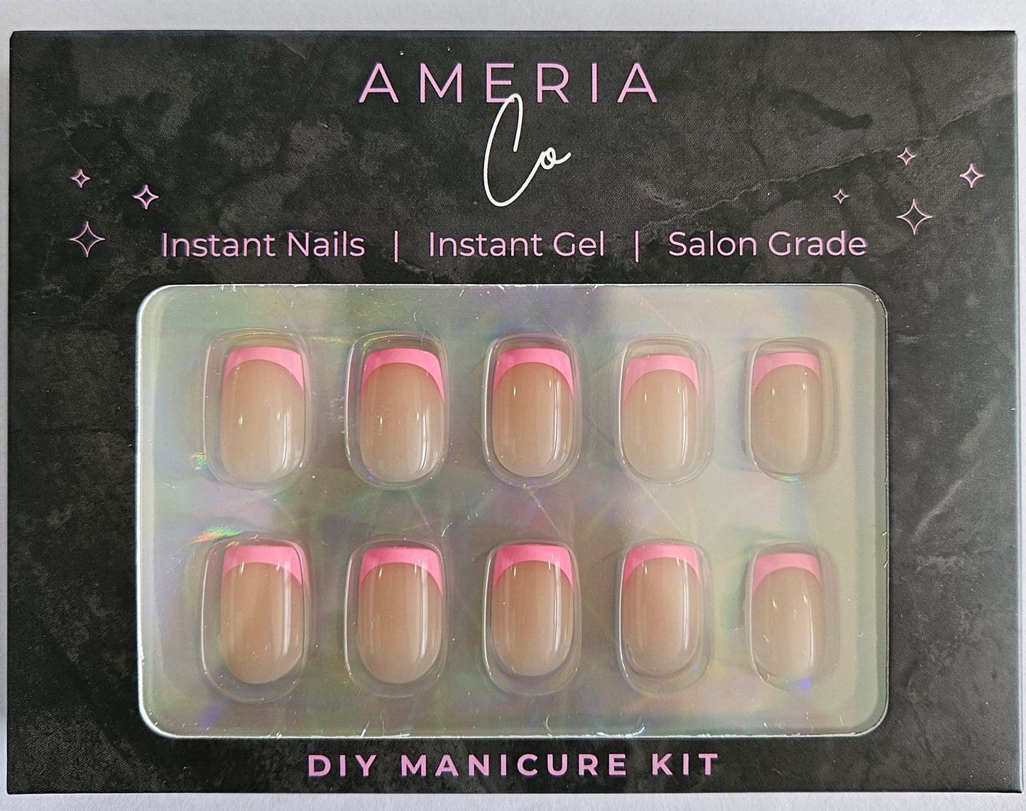 Soft Pink French DIY Manicure Kit