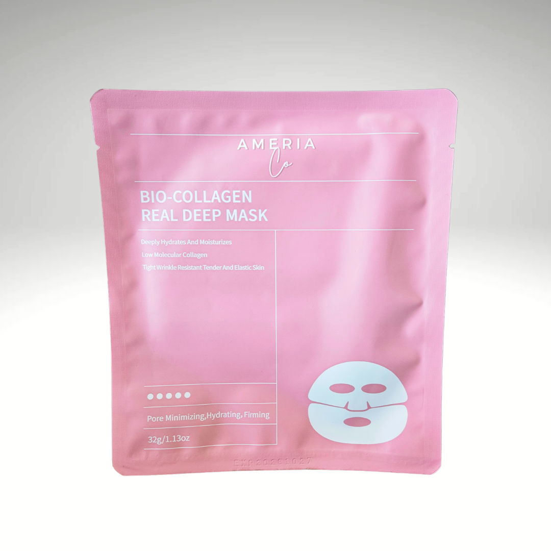 Bio Collagen Mask 4 pce Box