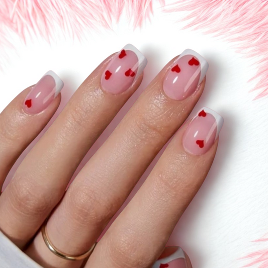 French Hearts DIY Manicure Kit