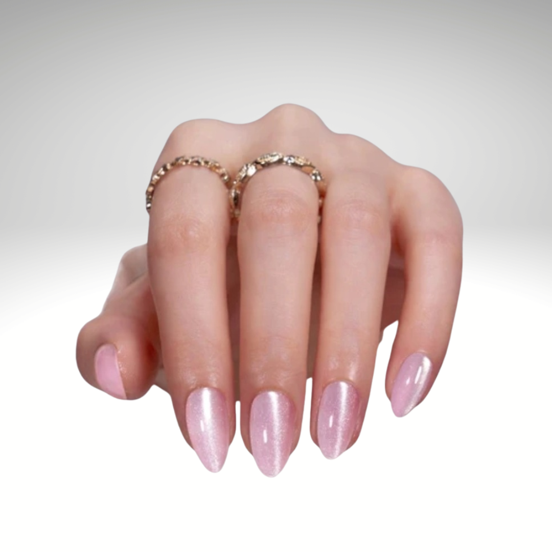 Blush Cat Eye DIY Manicure Kit