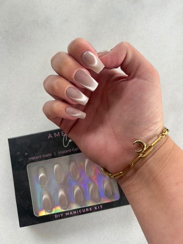 Silk French Cat Eye DIY Manicure Kit
