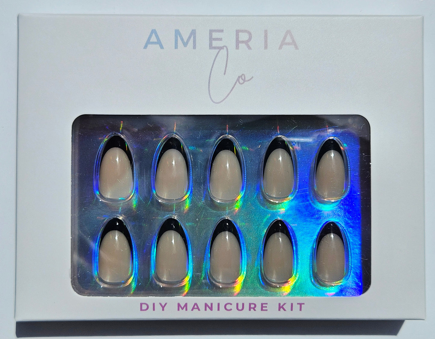 Black French DIY Manicure Kit