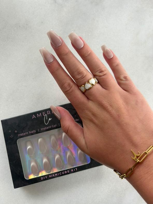 Silk French Cat Eye DIY Manicure Kit