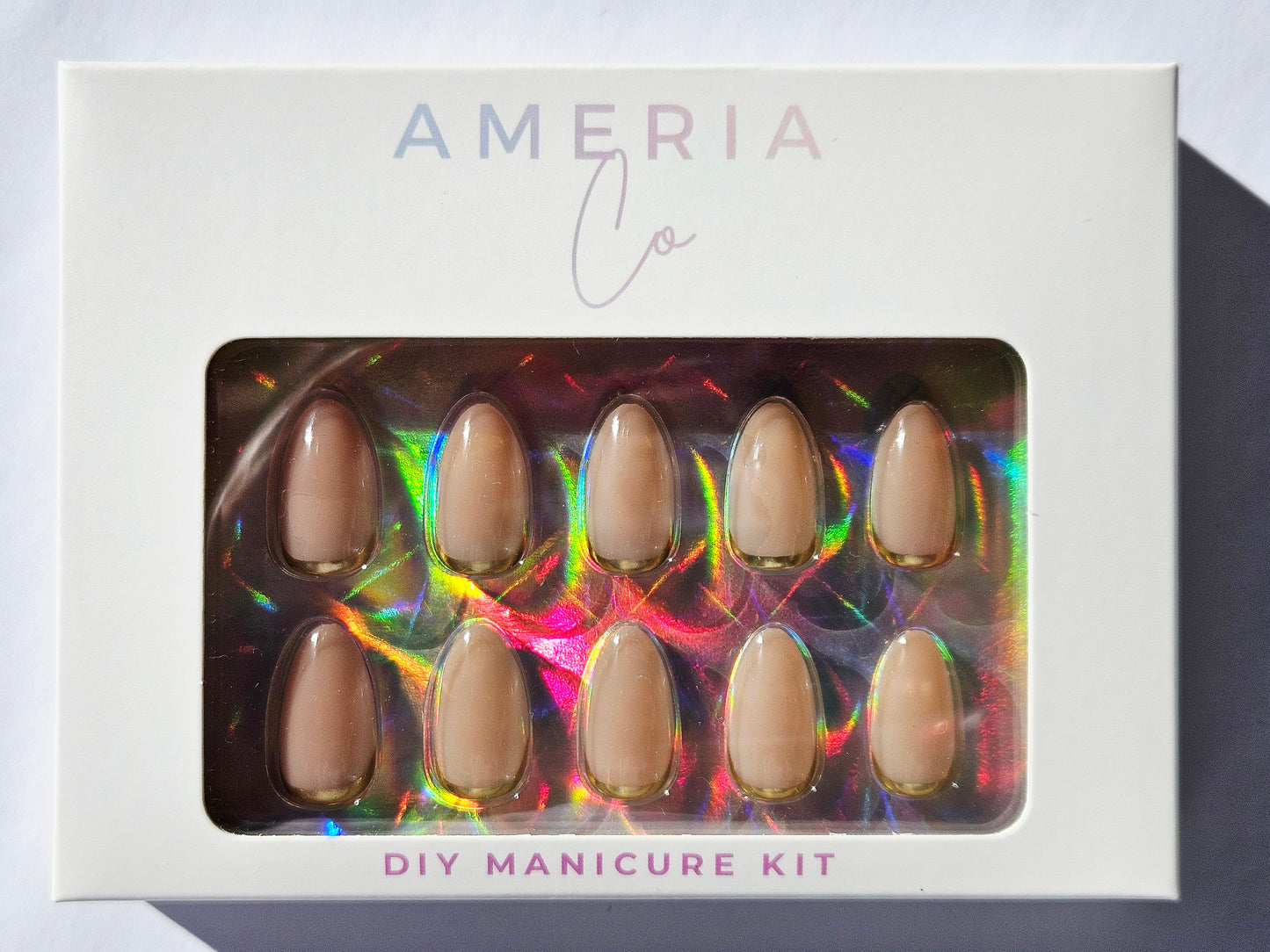 Classic Gold Crescent DIY Manicure Kit