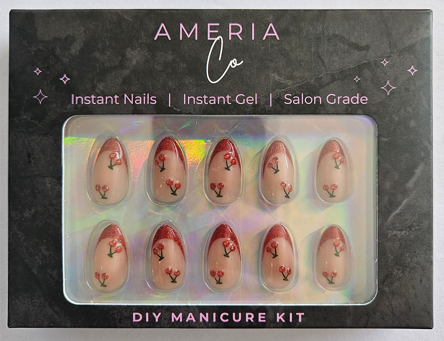 Cherry French DIY Manicure Kit