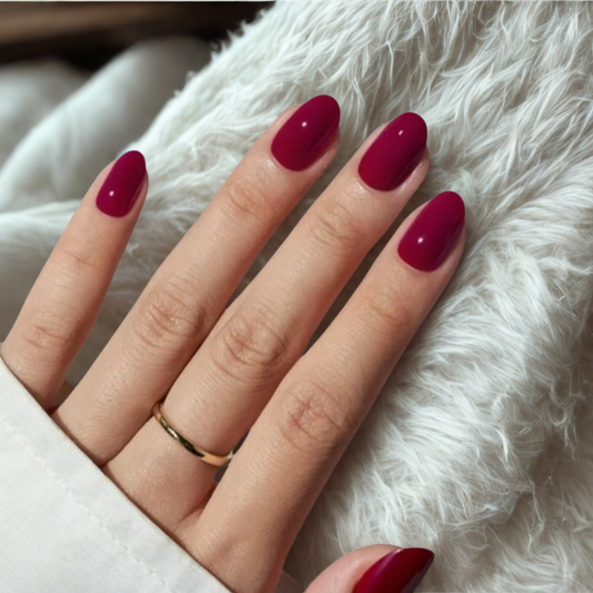 Burgundy DIY Manicure Kit