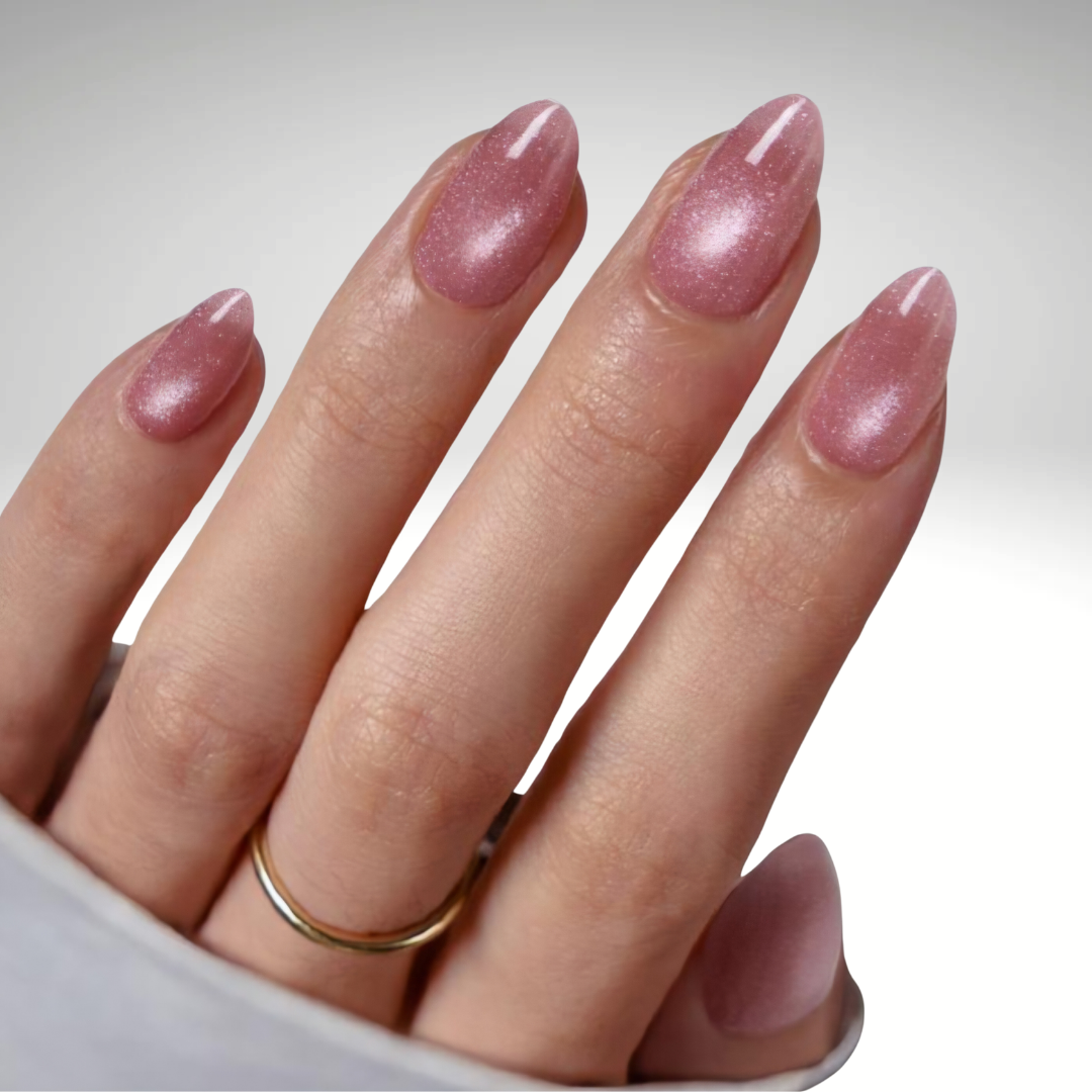 Pink Cat Eye DIY Manicure Kit