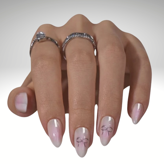 Glazed Bow DIY Manicure Kit
