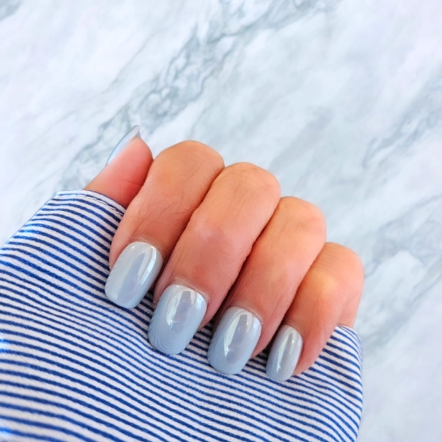 Glazed Baby Blue