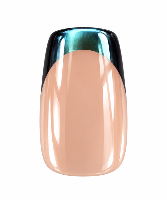 Glazed Black French DIY Manicure Kit