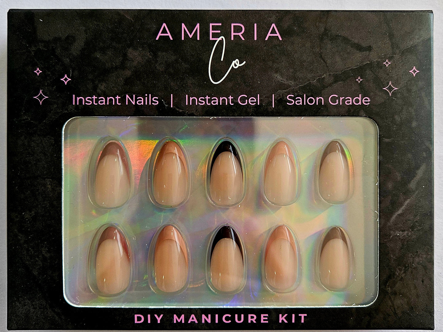 Brown French DIY Manicure Kit