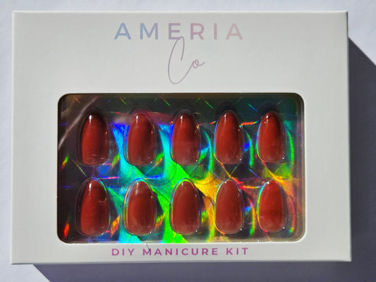 Red Cinnamon DIY Manicure Kit