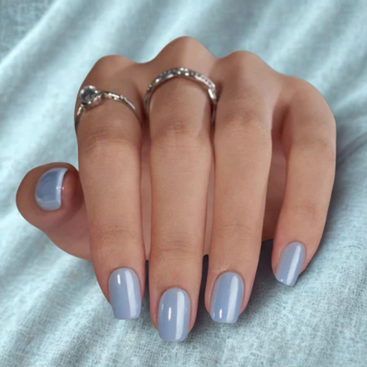 Glazed Baby Blue