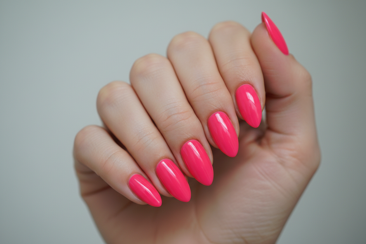 Hot Pink DIY Manicure Kit